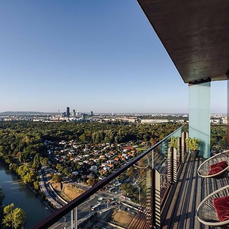 Design Apartment With Amazing View Over Vienna 2 外观 照片
